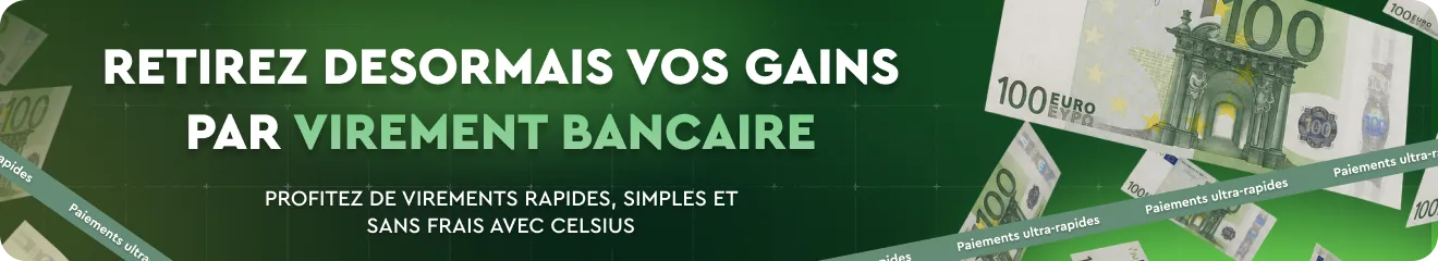Retrait par virement bancaire